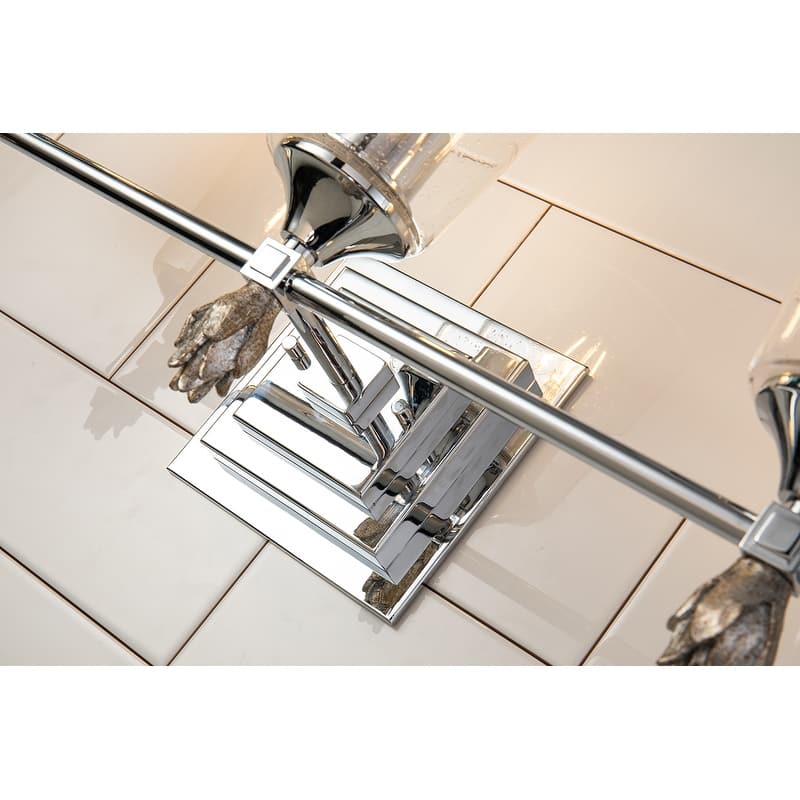 Vetiver 3 Light Vanity in Chrome