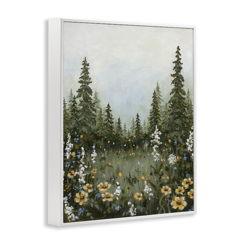 Stupell Forest Meadow Clearing Framed Giclee Art Design By Hollihocks Art