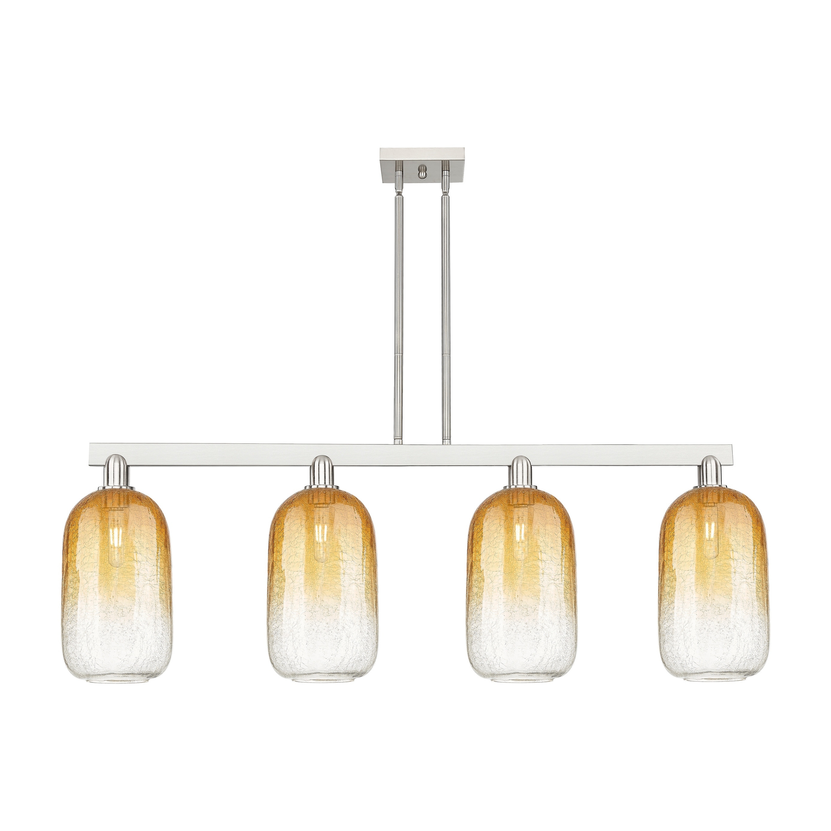 Innovations Lighting Urban Downtown - Brookhaven Cloche - 4 Light 48" Stem Hung Island Light