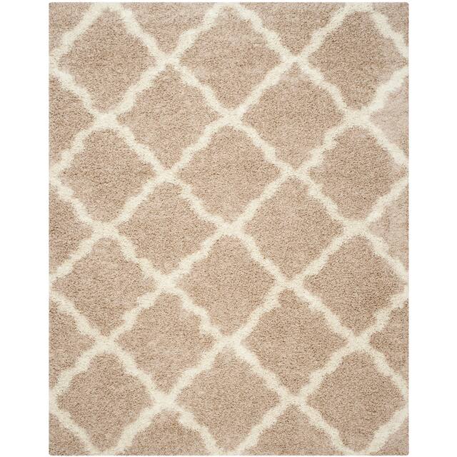 SAFAVIEH Dallas Shag Giusy Trellis 1.5-inch Thick Rug