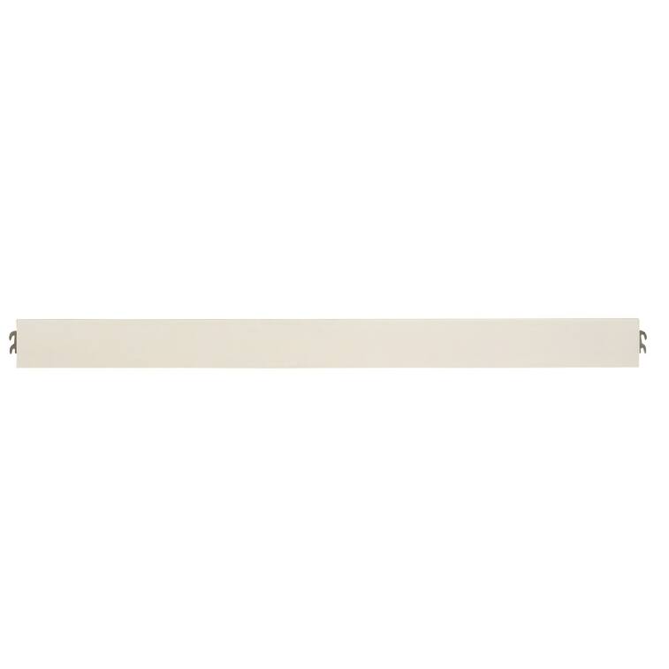 Hanley 78" Wide Bed Rail, Chalk