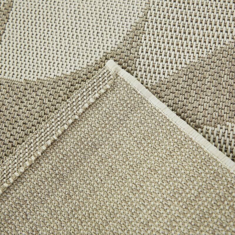 Gideon Mid-century Modern Abstract Geometric Indoor/ Outdoor Area Rug