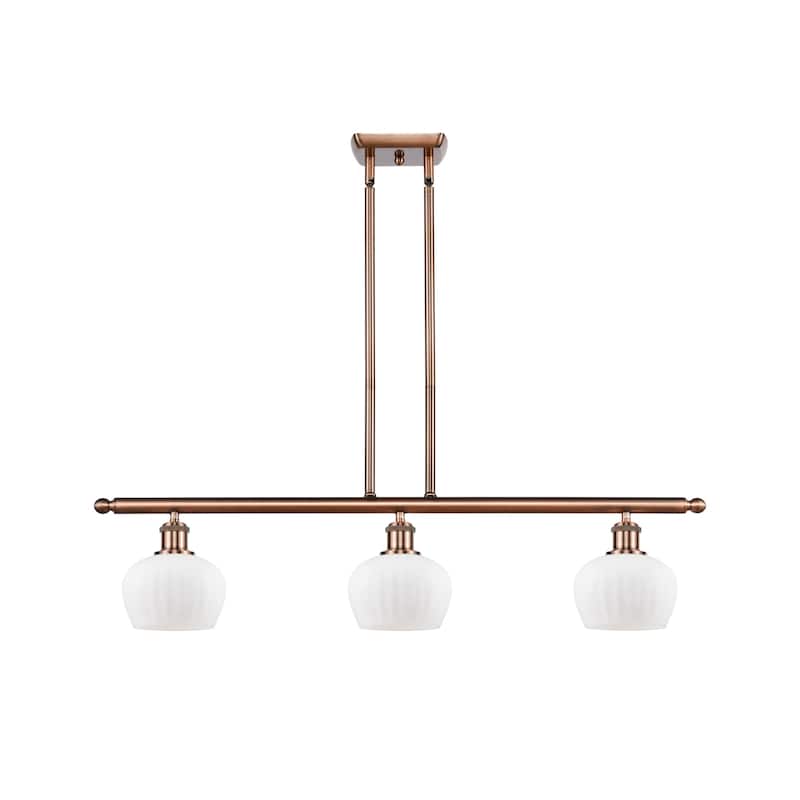 Innovations Lighting Fenton 3 Light 36" Wide Linear Chandelier