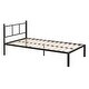 preview thumbnail 17 of 18, Modern 3 IN 1 Twin Size Triple Bunk Bed with Vent Board and Sturdy Metal Frame and Wood Slats