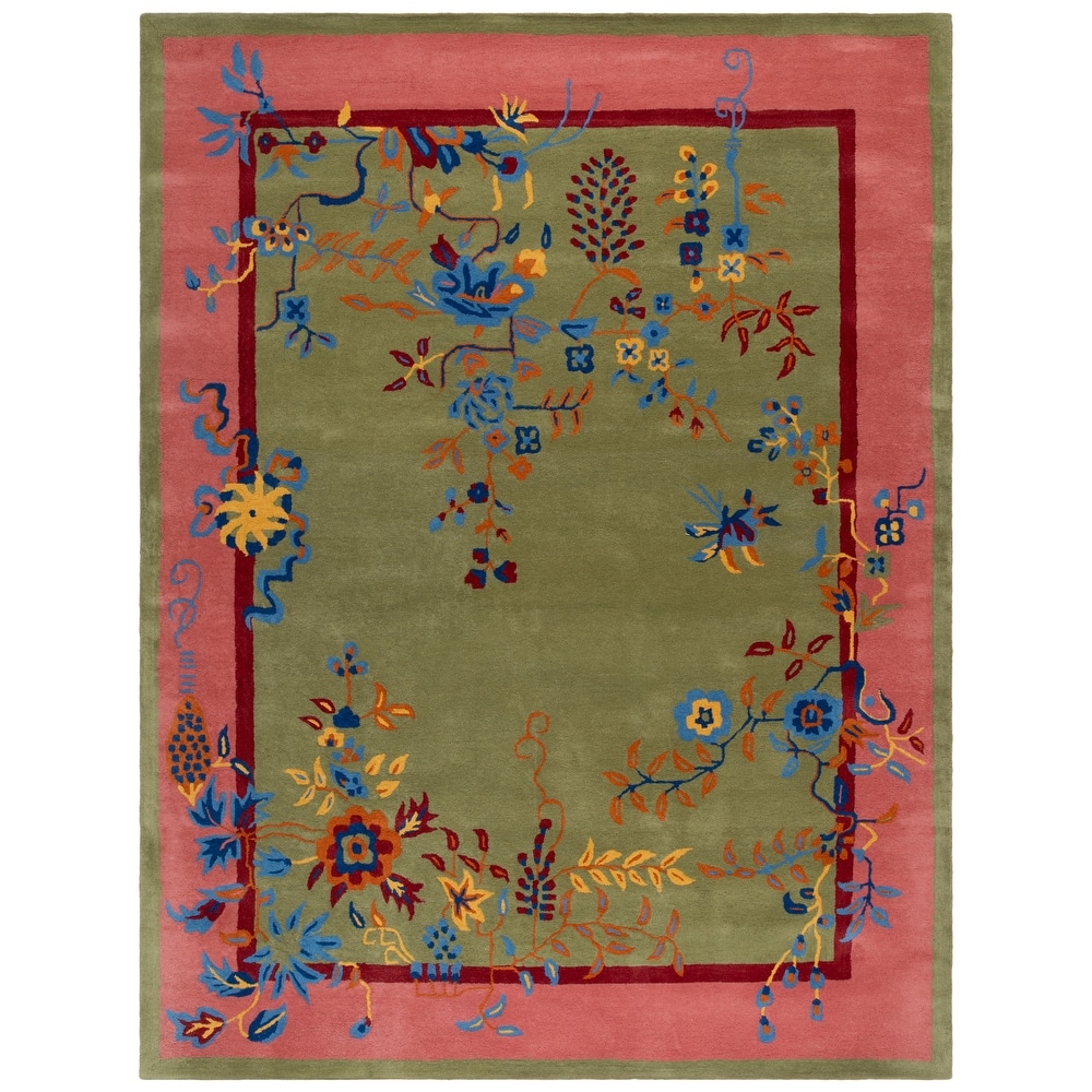 SAFAVIEH Handmade Metro Iroda French Country Wool Rug