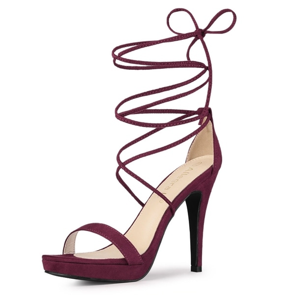 platform slide heels