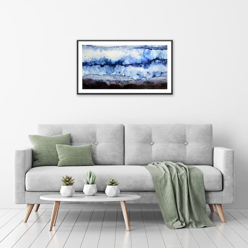 Glacier Framed Print Wall Art by Norman Wyatt Jr.