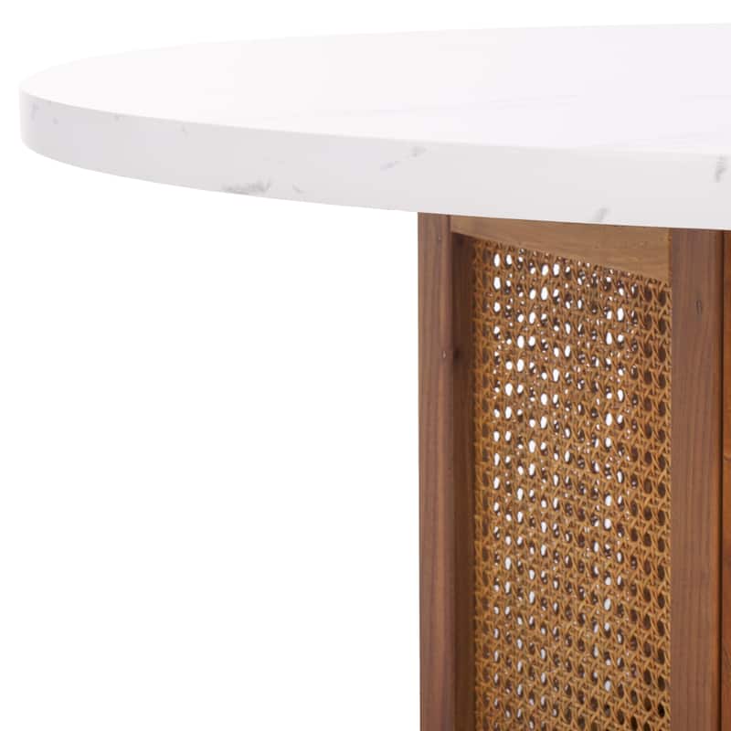 SAFAVIEH Home Danez Cane Coffee Table - 42Wx42Dx18H