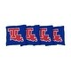 preview thumbnail 1 of 1, Louisiana Tech Bulldogs Blue Cornhole Bags All-Weather Resin Filled