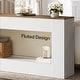 preview thumbnail 14 of 32, Modern Console Table, 55-Inch Wood Entryway Table with Storage