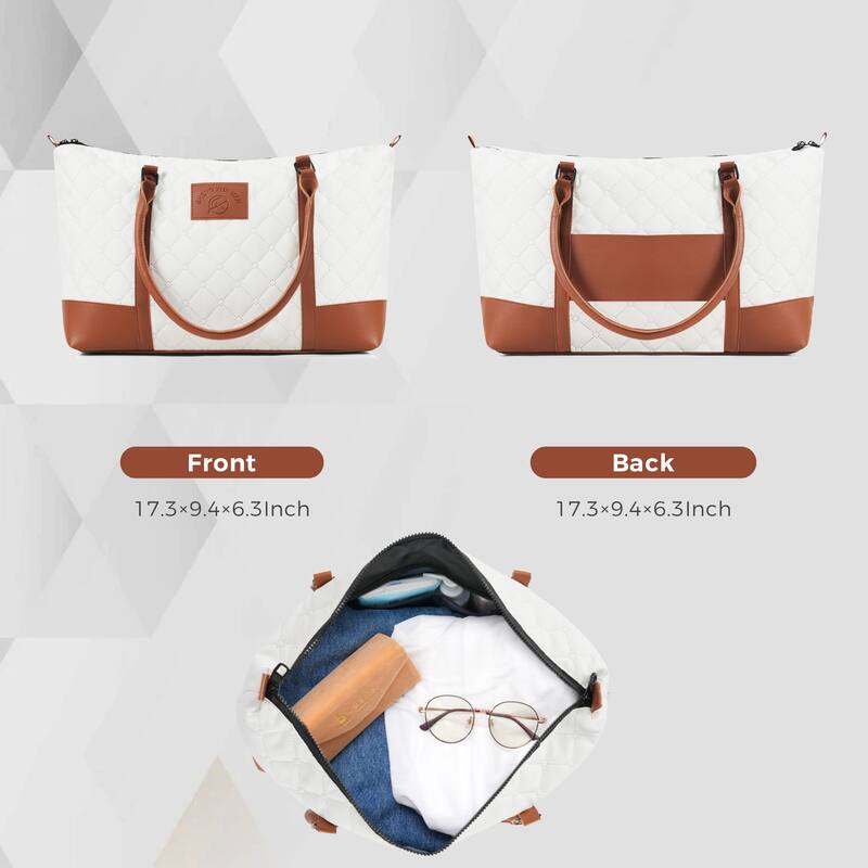 Luggage Sets Four Piece, ABS Durable Suitcase with Travel Bag