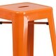 preview thumbnail 26 of 42, Backless Metal Indoor/Outdoor Square Barstool (Set of 4)
