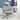 Vinsetto Executive Linen Fabric Home Office Chair with Retractable Footrest, Headrest, and Lumbar Support