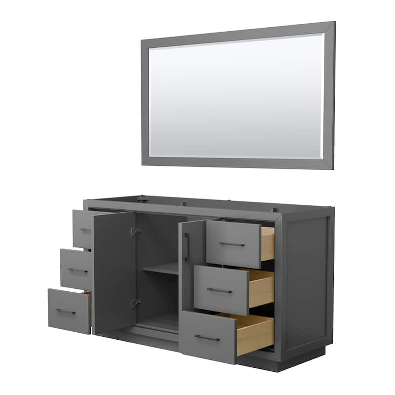 Wyndham Collection WCF1111-60S-CX-M58 Icon 60" Single Free Standing