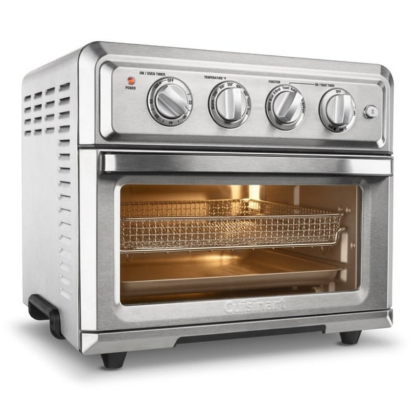 Shop Cuisinart Toa 60 Air Fryer Toaster Oven Silver Overstock 20303603