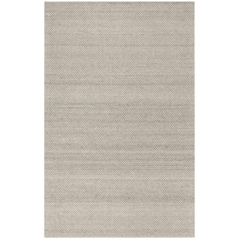 SAFAVIEH Handmade Natura Gerrita Wool Area Rug - 5' x 8' - Grey