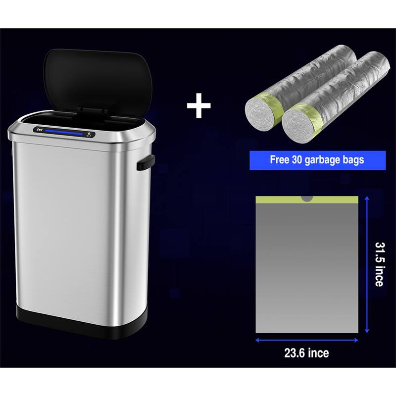 50L Smart Automatic Trash Cans