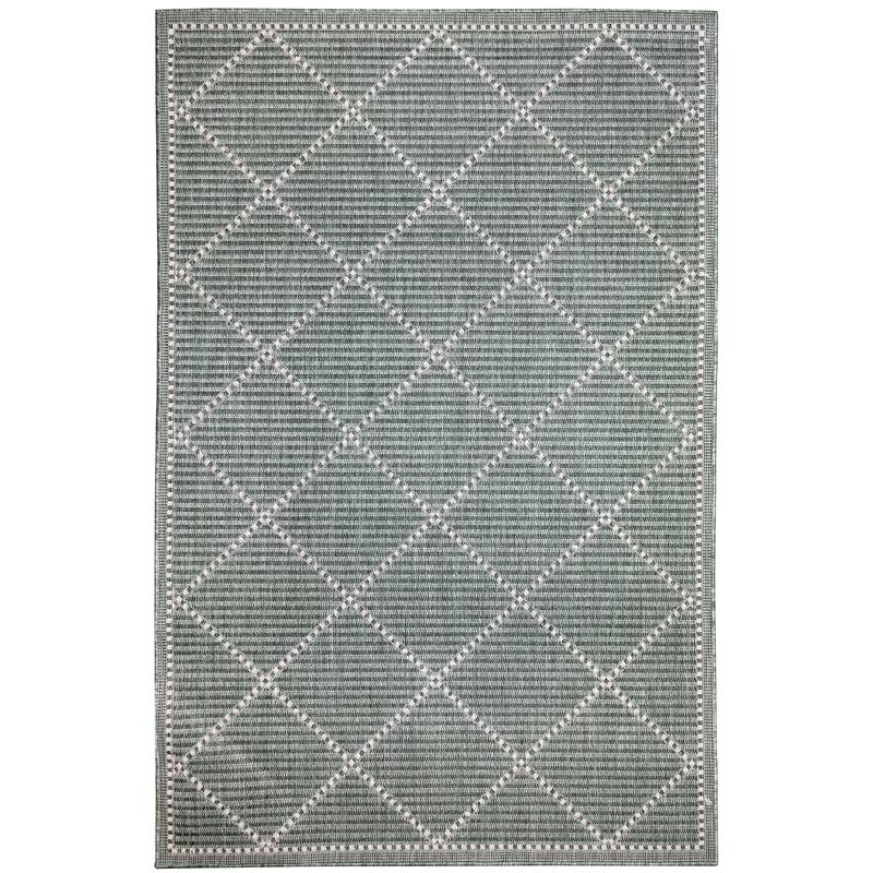 Liora Manne Malibu Checker Diamond Indoor/Outdoor Rug