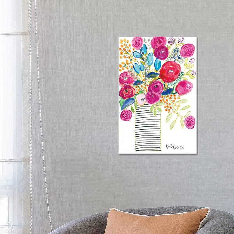 iCanvas "Blissful Blooms" by Kait Roberts Canvas Print - 26x18x1.5