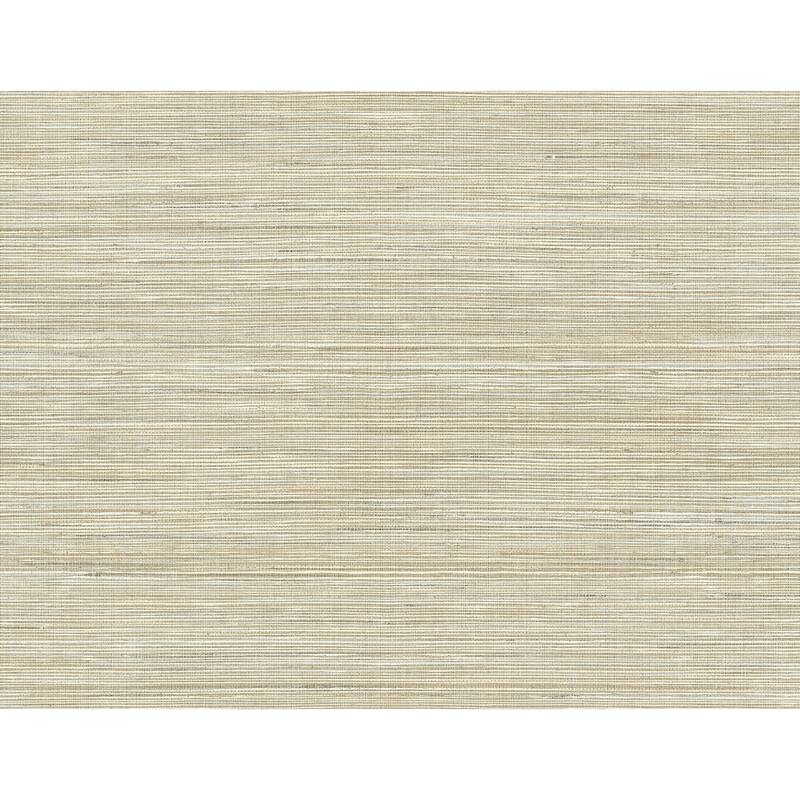 Texture Pattern Ipswich Beige Grasscloth Wallpaper - Beige