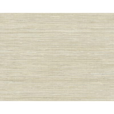 Texture Pattern Ipswich Beige Grasscloth Wallpaper