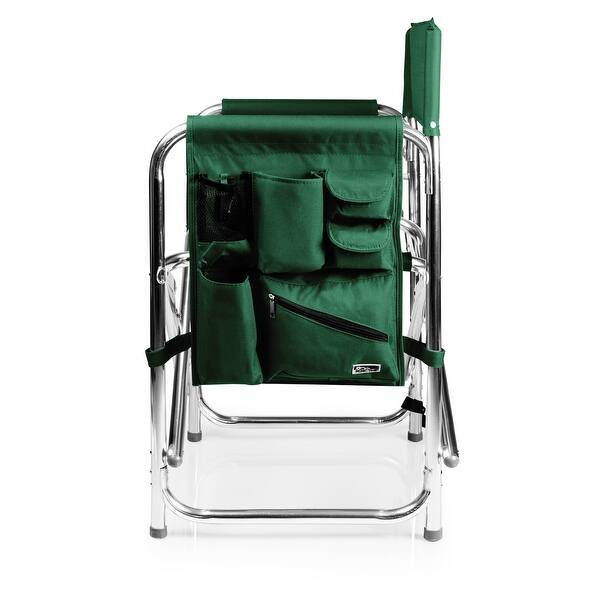 Hunter Green a Picnic Time brand Portable Folding Sports Chair ONIVA