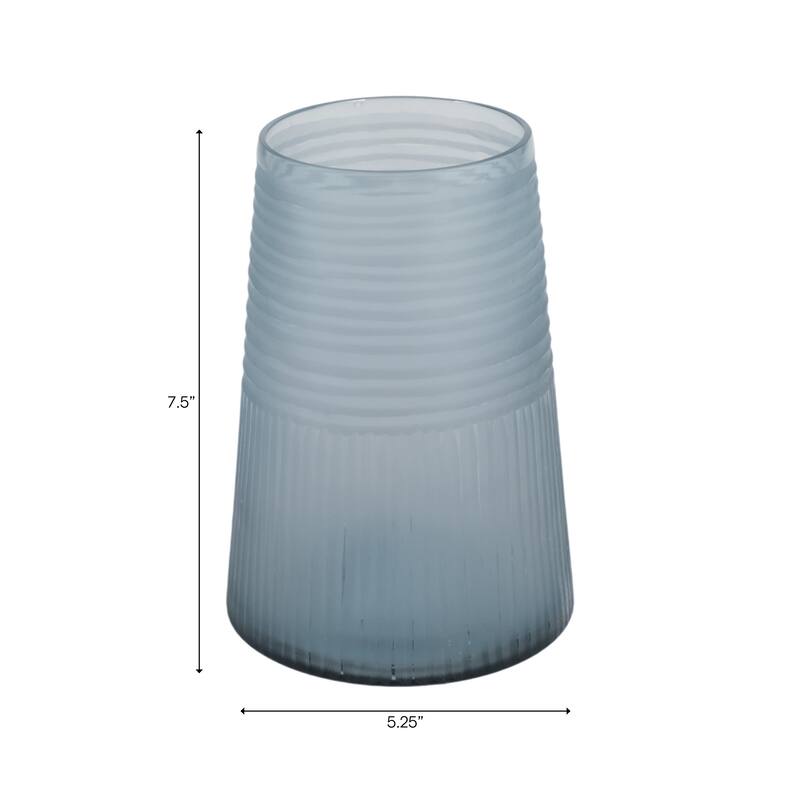 Glass Decorative Vase Modern Sleek Contemporary Design for Home Decor