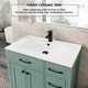 preview thumbnail 49 of 143, Modern Bathroom Vanity with Sink & Faucet Storage Cabinet Set