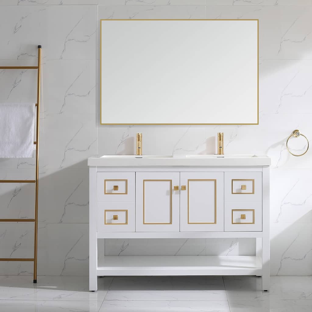 Davis 48" Double Bathroom Vanity Set