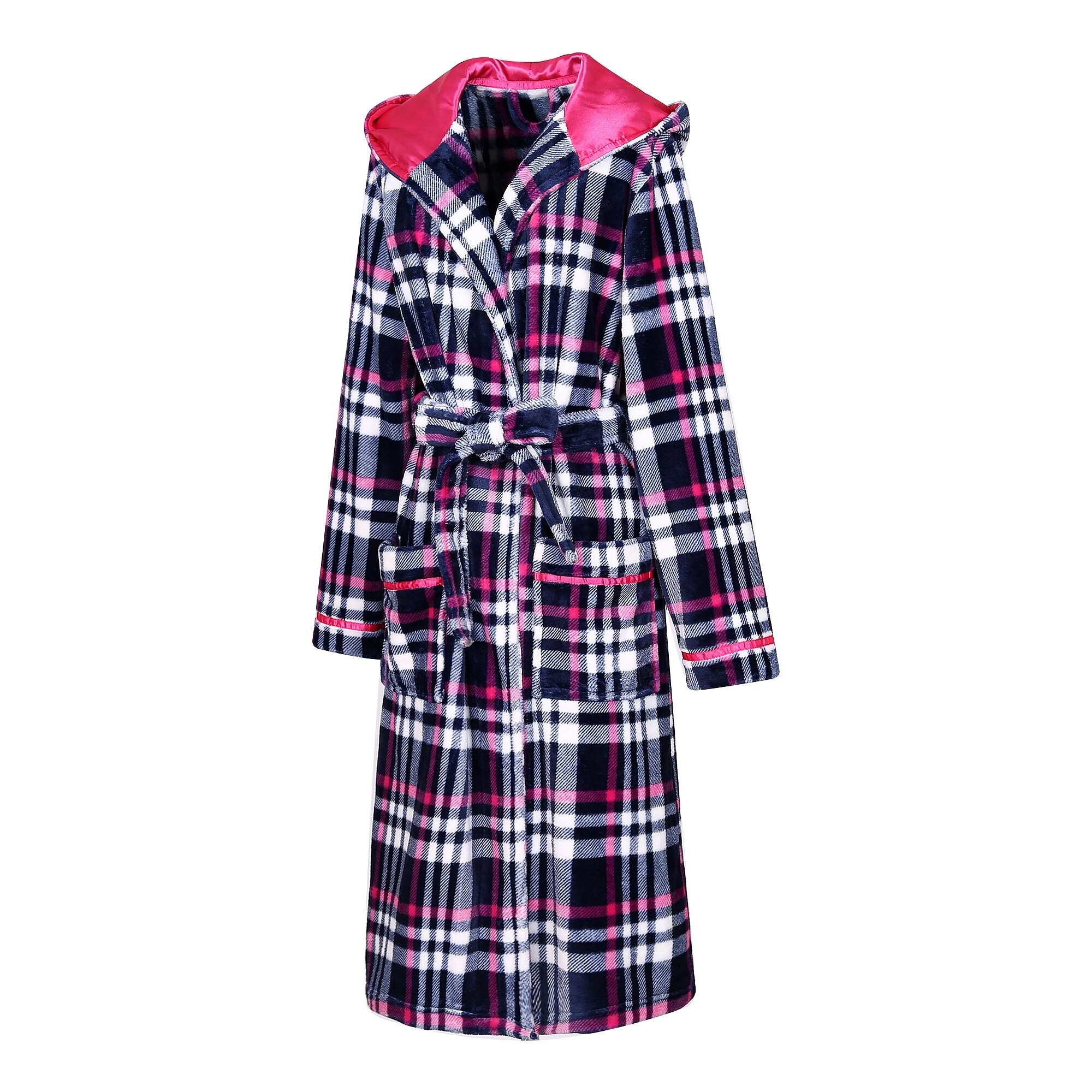 Richie House Women s Plush Soft Warm Fleece Bathrobe On Sale Bed Bath Beyond 24072026