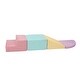 preview thumbnail 10 of 12, Soft Kids Playtime Corner Climber, Colorful 4-Piece Lightweight Climbing Indoor Set