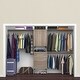preview thumbnail 11 of 10, ClosetMaid SuiteSymphony Modern 3-Drawer 2-Door 25-Inch Tower Closet Organizer