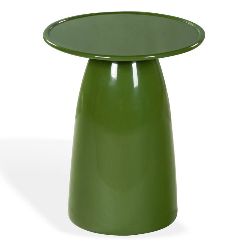 SAFAVIEH Couture Stephan Concrete Accent Table - 18"W x 18"D x 22"H