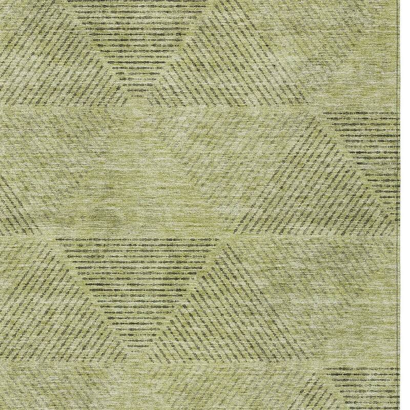 HomeRoots Geometric Transitional Rectangle Outdoor Rug