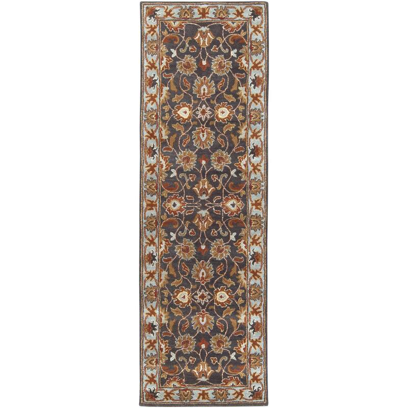 Livabliss Caesar Updated Traditional Border Area Rug.