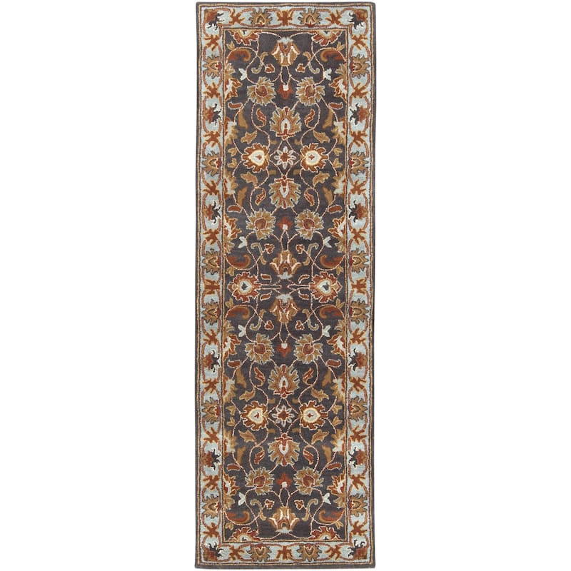 Livabliss Caesar Updated Traditional Border Area Rug.