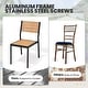 preview thumbnail 9 of 39, 11/13-Piece Outdoor Aluminum Dining Table Set Rectangular Table with Umbrella Hole and Stackable Chairs