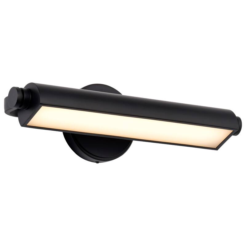 Auden 18 Inch LED Vanity 3 CCT Selectable Black Finish Acrylic Lens