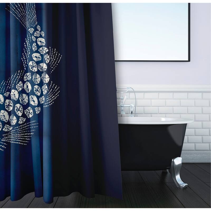 Fish Pool Animal Print Shower Curtain