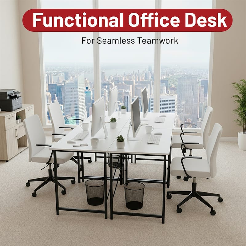 Computer Office Desk 31 Inch Kids Student Study Writing Work, Modern Simple Home Bedroom PC Table