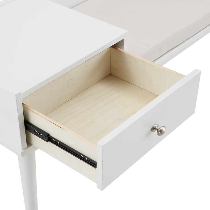 Niklas 1-drawer Cushioned Entryway Bench iNSPIRE Q Modern
