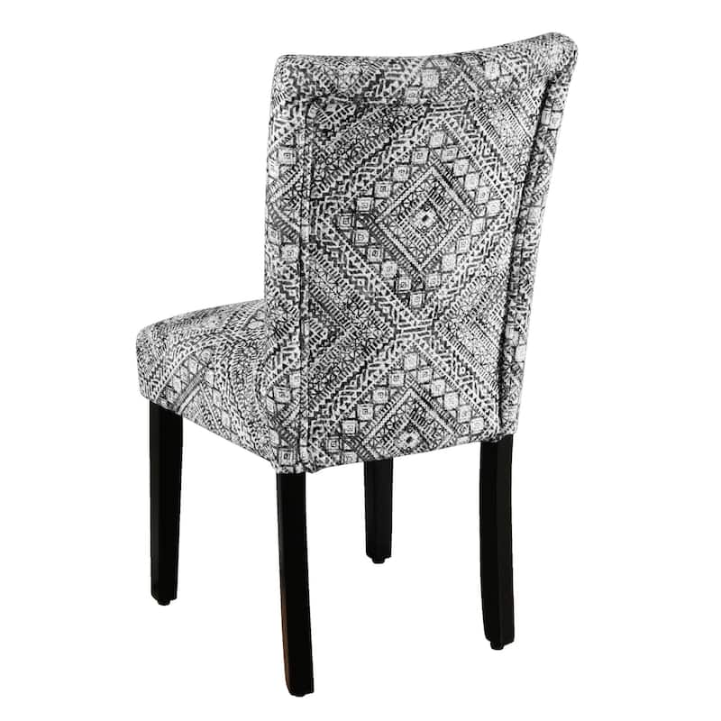 HomePop Classic Parsons Medallion Dining Chair (Set of 2)