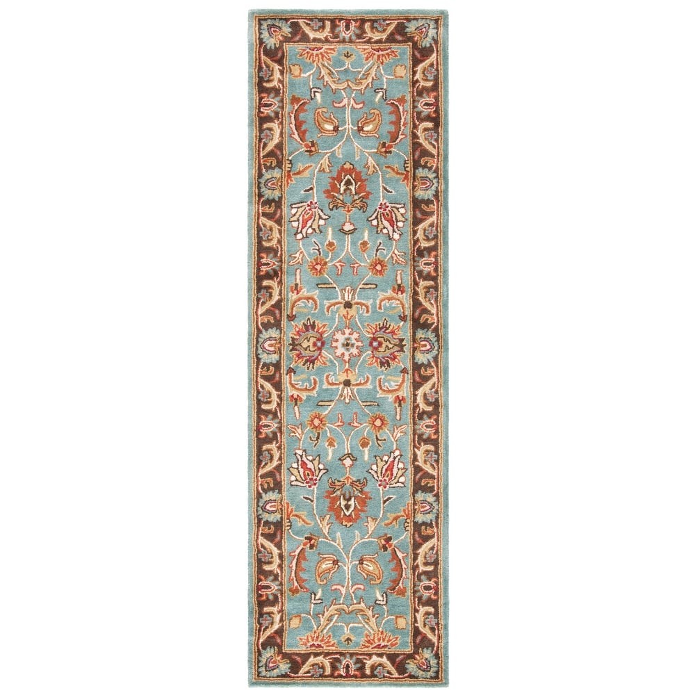 SAFAVIEH Handmade Heritage Full Bloom Traditional Oriental Wool Rug