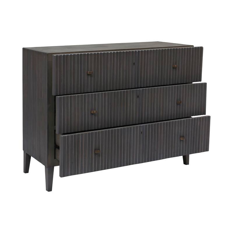 Elk Home Bolt Black Finish Wood 52.75 Inch Wide Chest