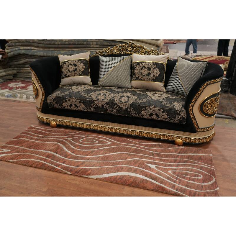 Modern Wool Gabbeh Oriental Runner Rug 3x8 - 7' 9'' X 2' 8''