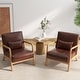 preview thumbnail 14 of 83, 2 Set Mid Century Modern Upholstered Accent Chair