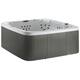 Option Arctic White shell with Coastal Gray cabinet