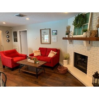 Carbon Loft Enjolras Wood/ Steel Coffee Table