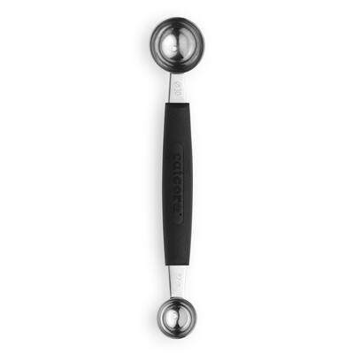 CatCora Melon Baller, Dual Blades 22/30-Millimeter For Melon Balls and Garnishes, Soft Handle
