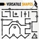 preview thumbnail 16 of 14, Zealfeel 5-Section Hockey Stickhandling Trainer: Adjustable Foldable Aid for Puck Control and Speed